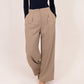 Willow Wide Leg Trousers In Taupe