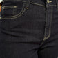 Love Laura Turn Up Jeans In Dark Wash