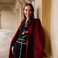Love Laura Coat In Wine