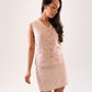 Jasmine Tweed Skirt In Pink