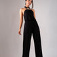 Alana Halter Jumpsuit In Black
