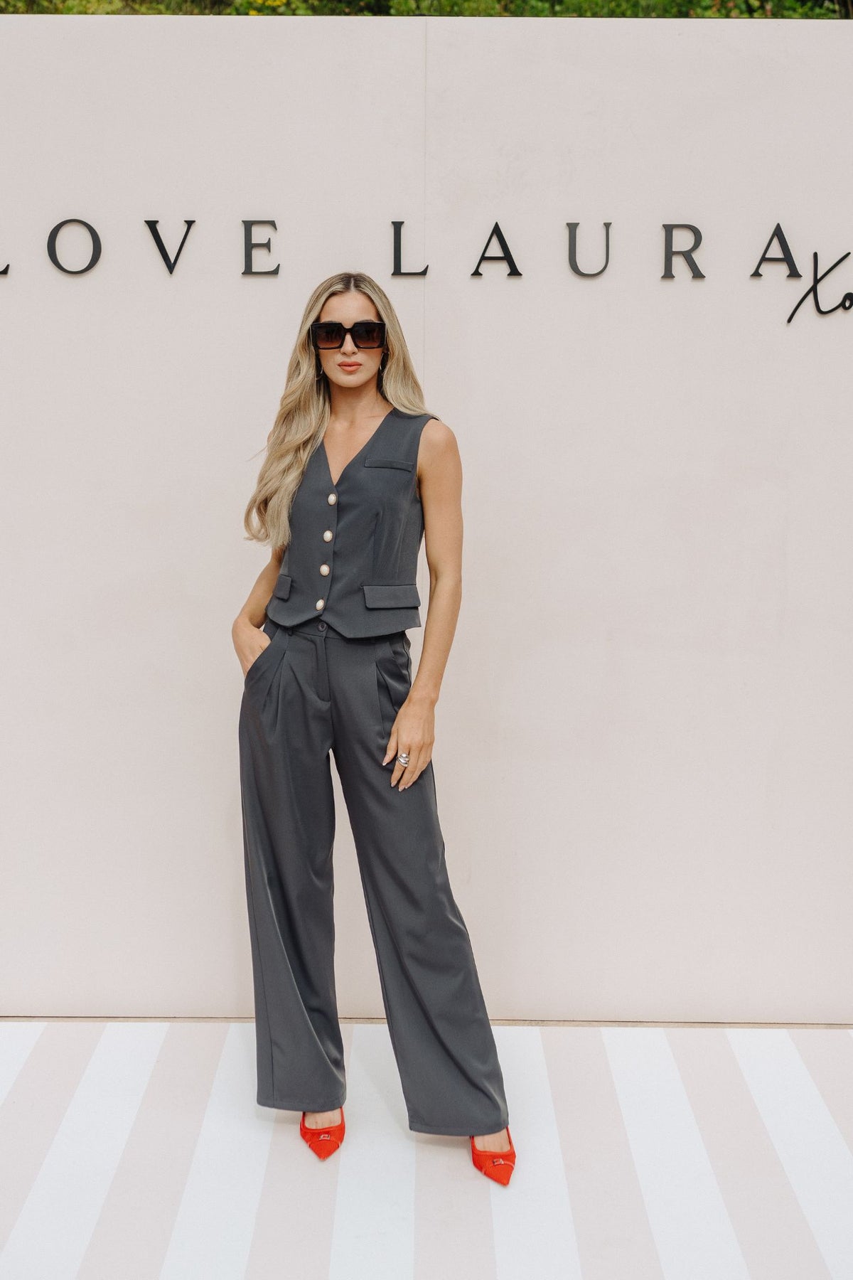 Love Laura Forever Trouser In Slate