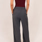 Willow Wide Leg Trousers In Grey