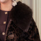 Love Laura Faux Fur Coat In Leopard Print