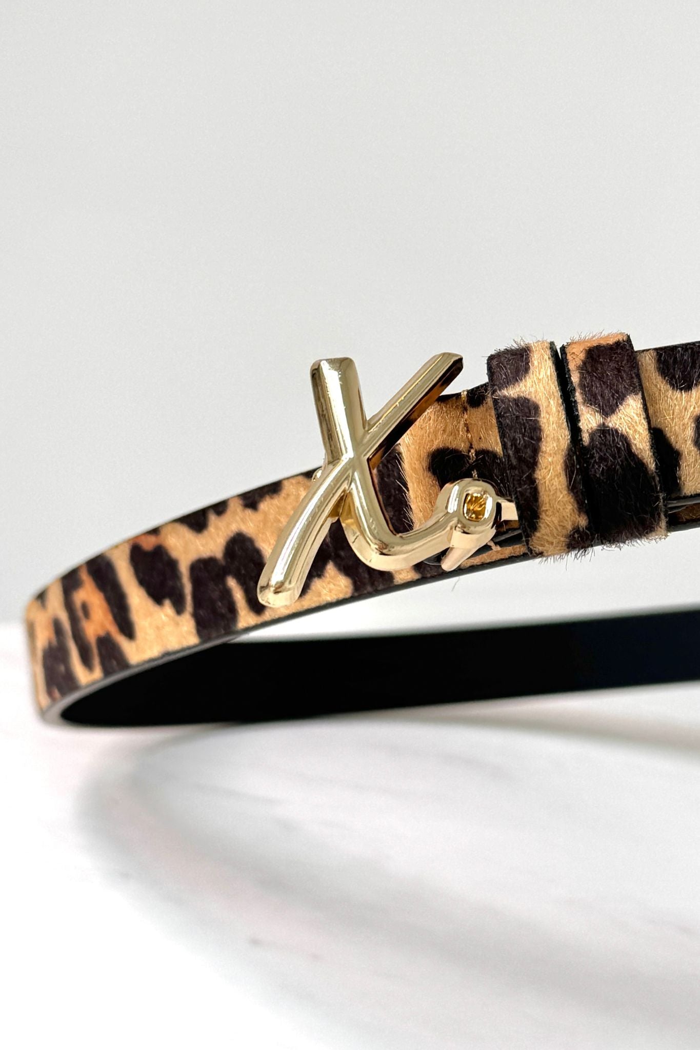 Love Laura Belt In Leopard Print