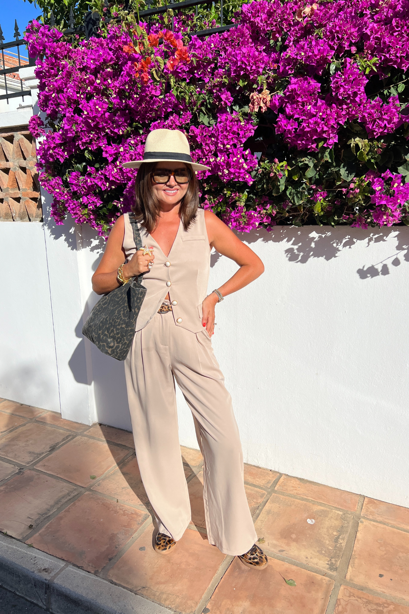 Love Laura Forever Trouser In Neutral