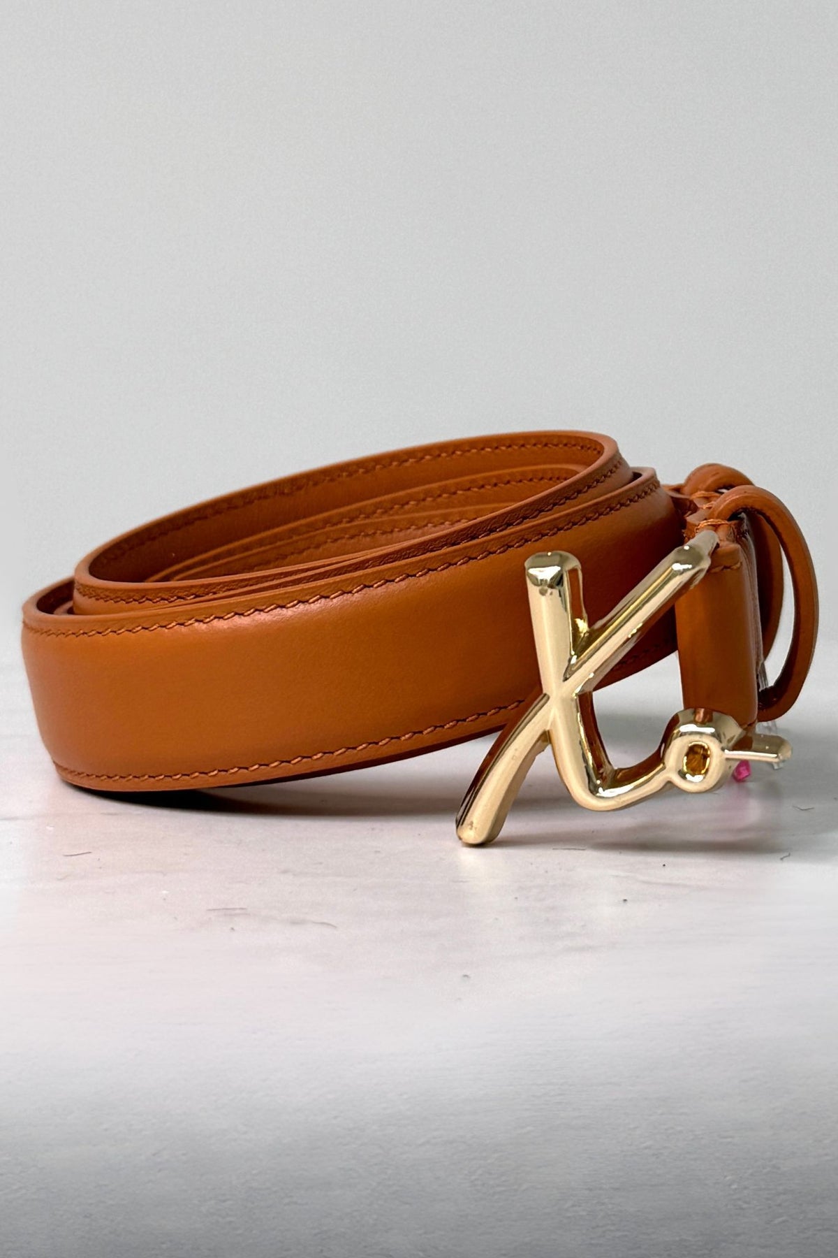 Love Laura Belt In Tan