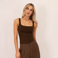 Kate Bodysuit In Chocolate