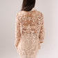 Alana Embroidered Mesh Shirt In Neutral