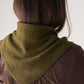 Ally Knit Neck Scarf In Khaki