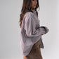 Ally Pinstripe Shirt In Camel