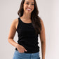 Ally Vest Top In Black