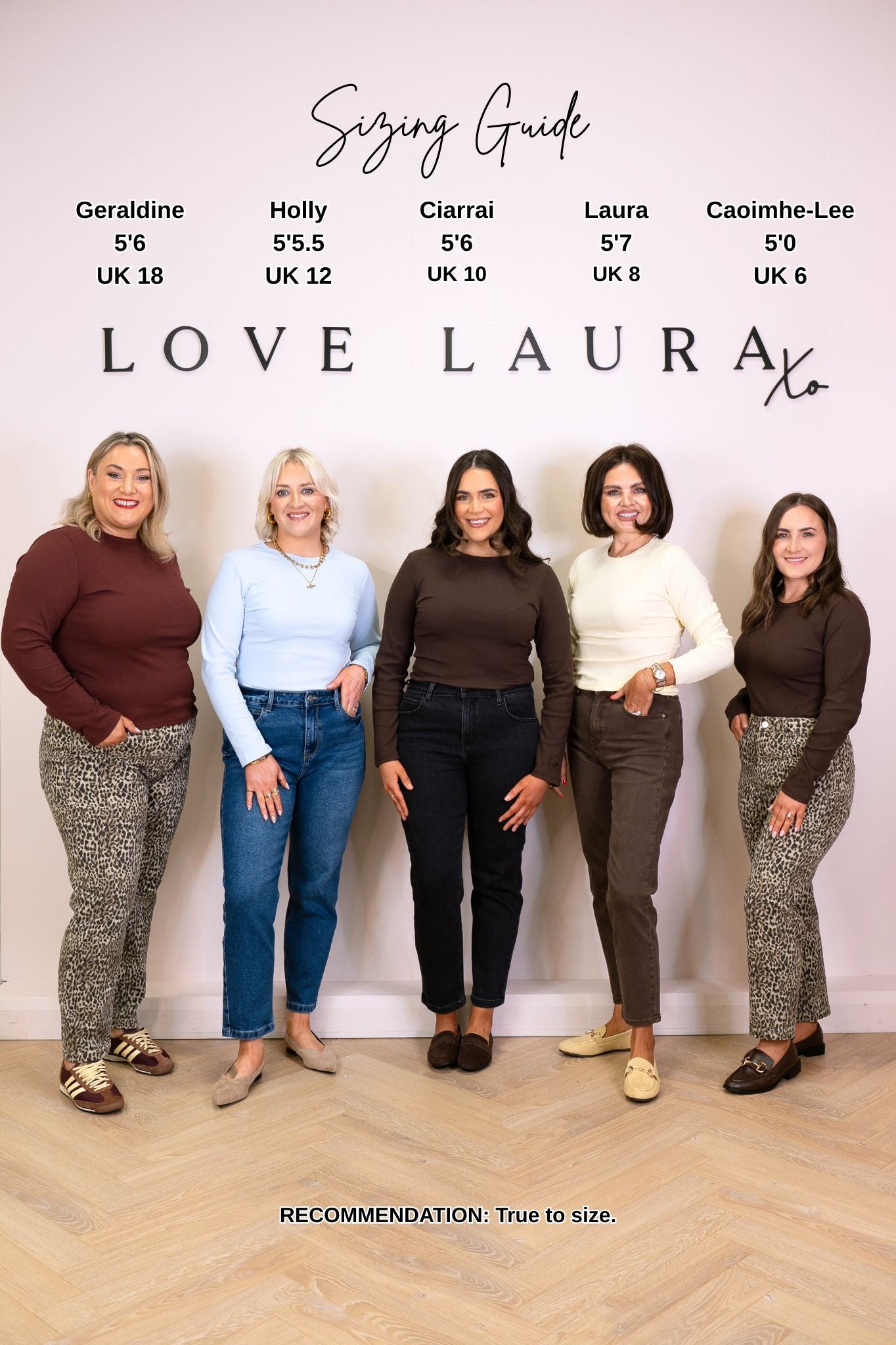 Love Laura Long Sleeve Ribbed Base Top In Chocolate