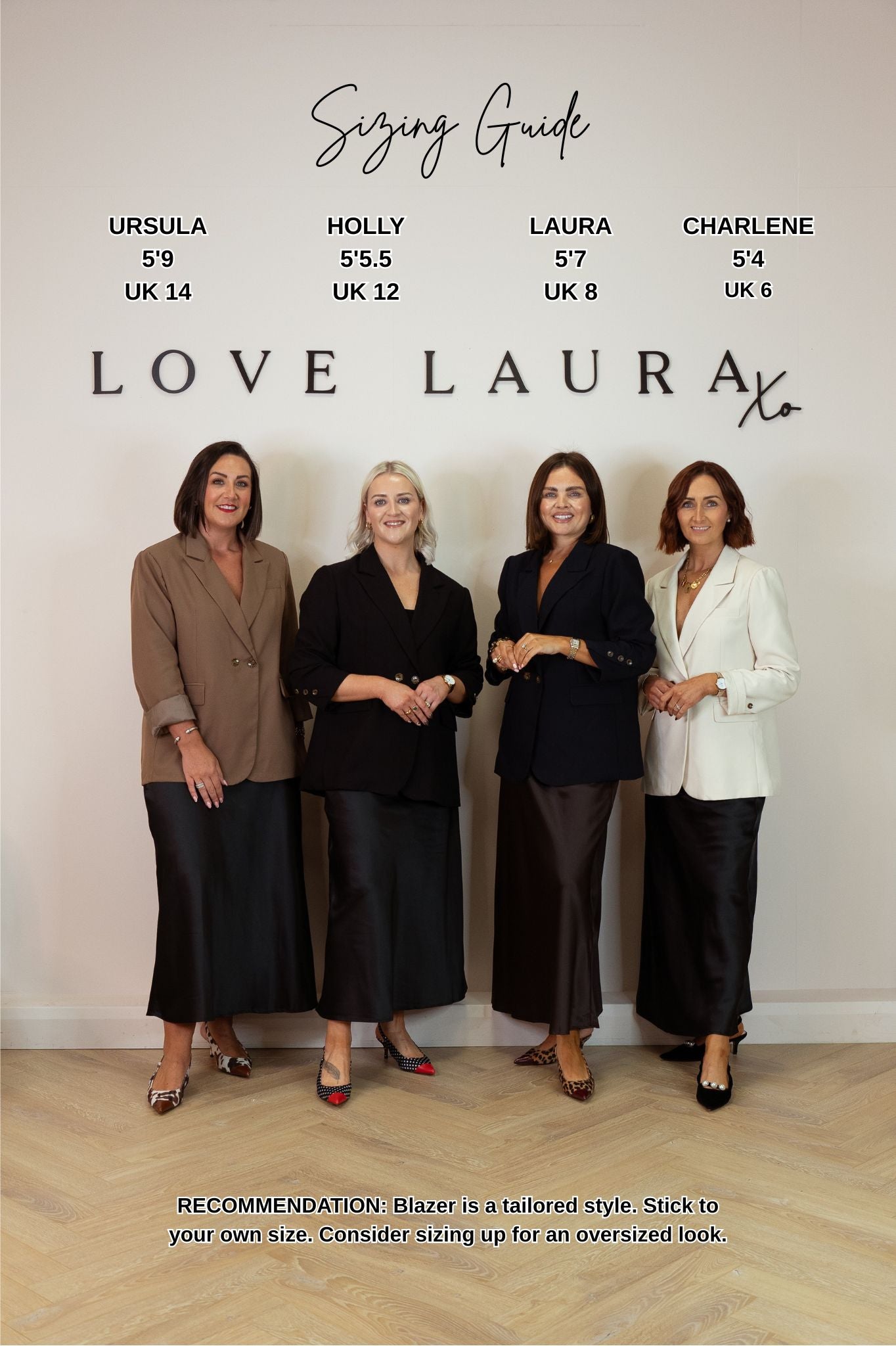 Love Laura Blazer In Black