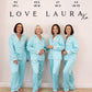 Love Laura Trim Pyjamas In Turquoise