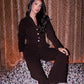 Love Laura Utility Jumpsuit In Chocolate