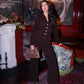 Love Laura Utility Jumpsuit In Chocolate