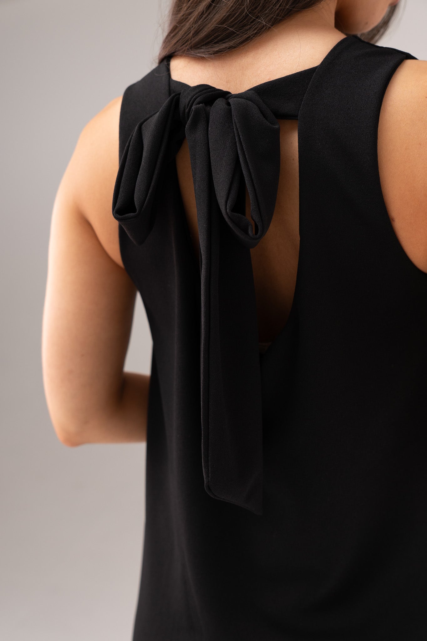 Caitlyn Frill Hem Playsuit In Black