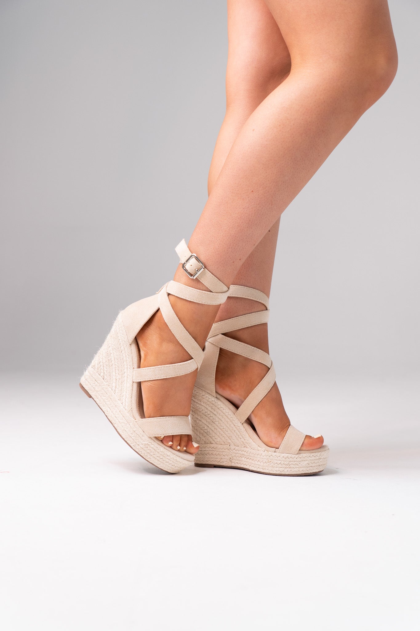 Cathy Wedges In Neutral