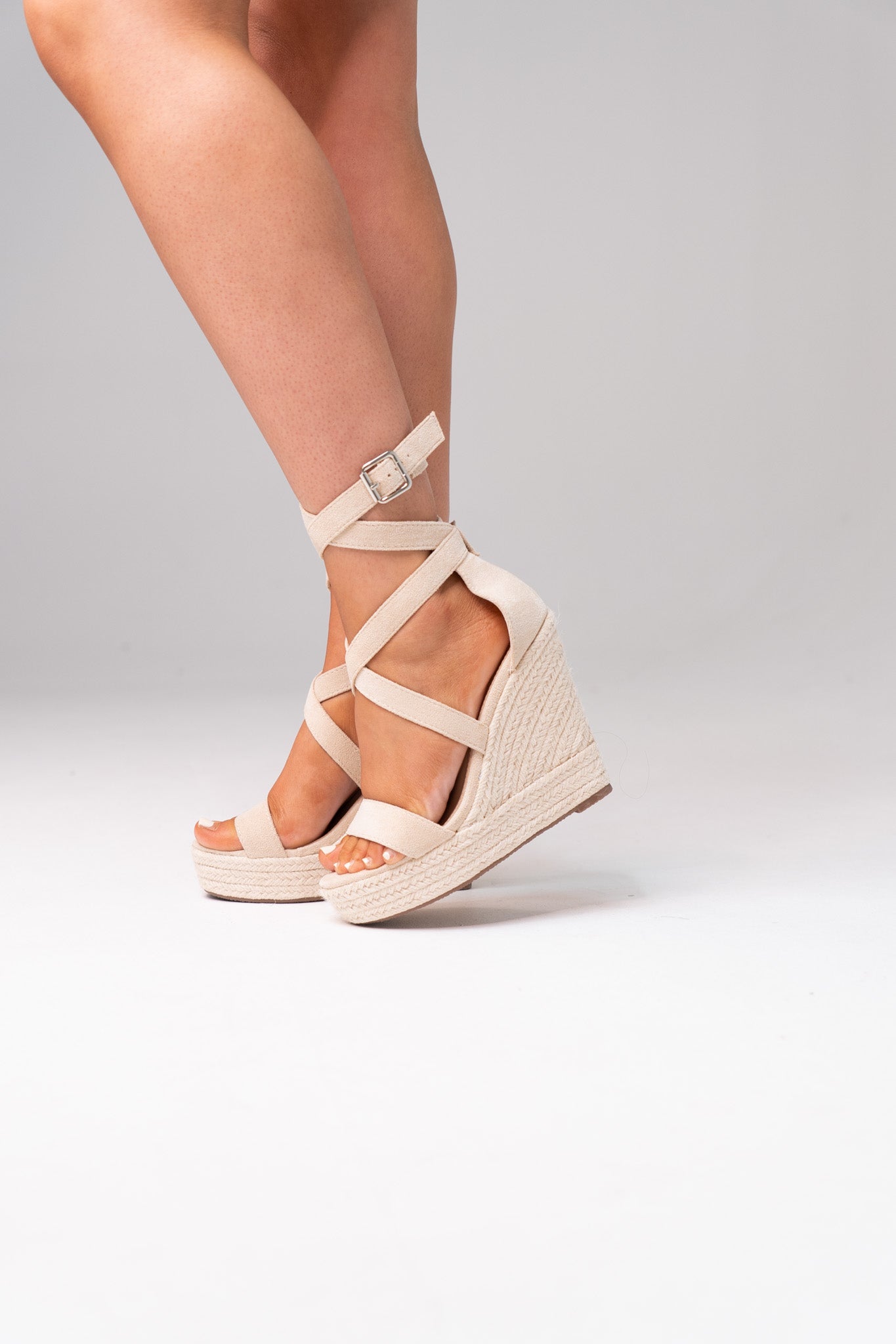 Cathy Wedges In Neutral