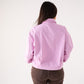 Cora Zip Front Jacket In Lilac