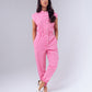 Cora Sleeveless Jumpsuit In Pink