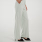 Freya Pleat Front Straight Leg Trouser In Mint