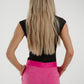 Freya Fitted Trouser In Fuchsia