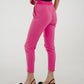 Freya Fitted Trouser In Fuchsia