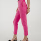 Freya Fitted Trouser In Fuchsia