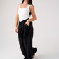 Iris Wide Leg Trousers In Black
