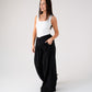 Iris Wide Leg Trousers In Black