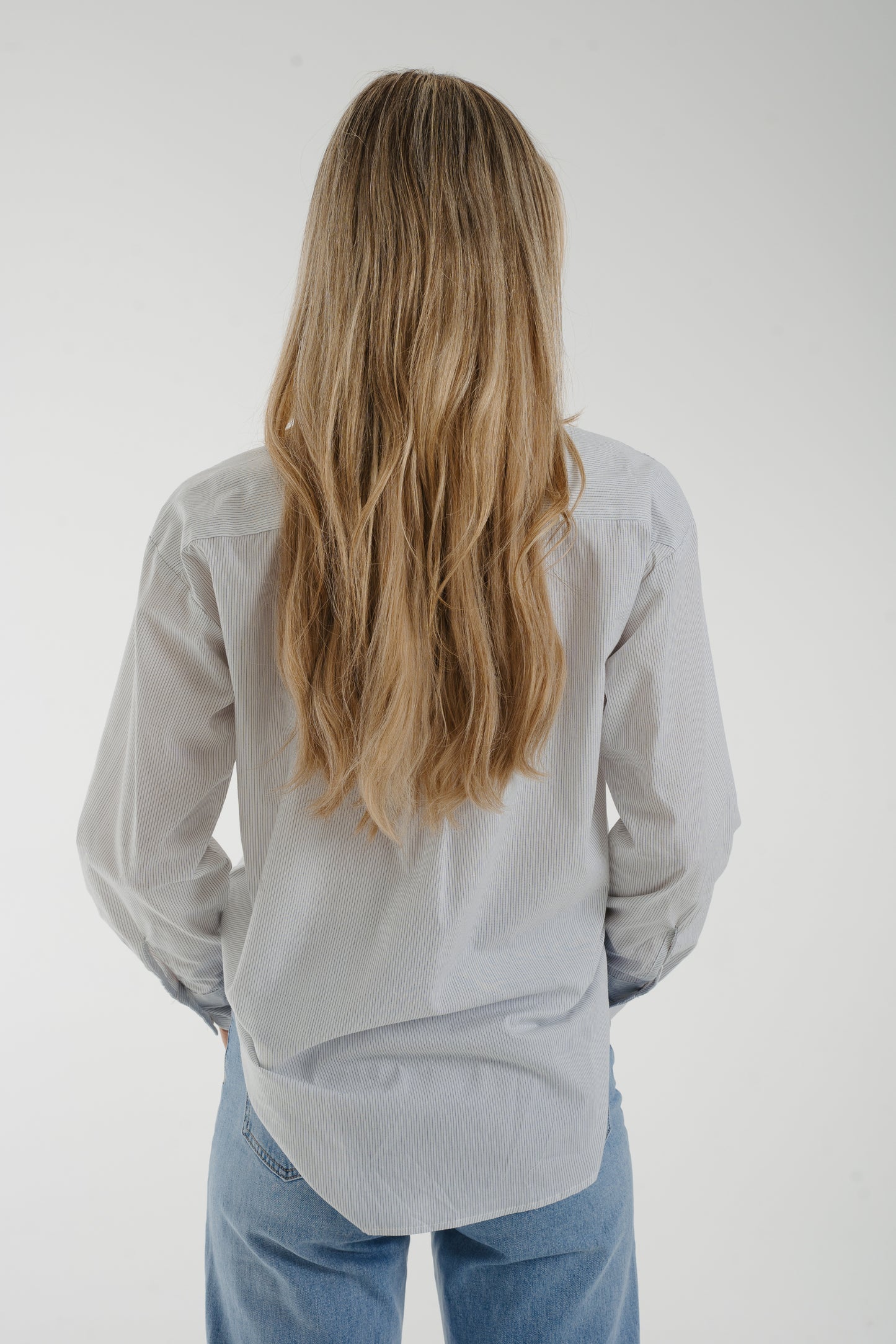 Lily Bow Neck Blouse In White