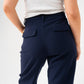Love Laura Cigarette Trousers In Navy