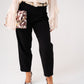 Love Laura Cigarette Trousers In Black