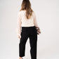 Love Laura Cigarette Trousers In Black