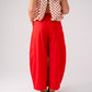 Kiera Barrell Trousers In Red