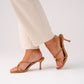 Cathy Heeled Mule In Camel
