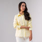 Ella Embroidered Shirt In Yellow