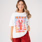 Millie Lobster Graphic T-Shirt In White