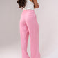 Willow Tie Waist Trousers In Pink