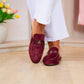 Love Laura Loafer In Burgundy