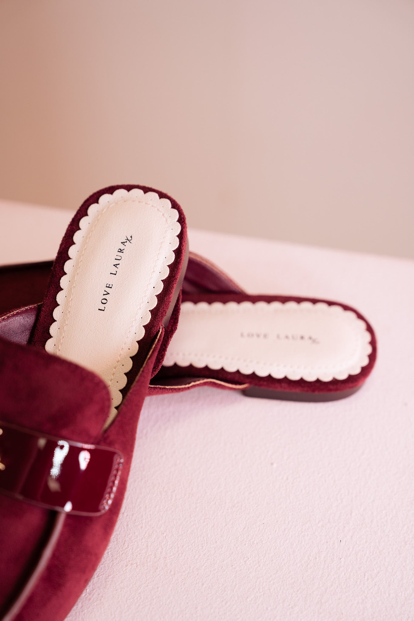 Love Laura Loafer In Burgundy