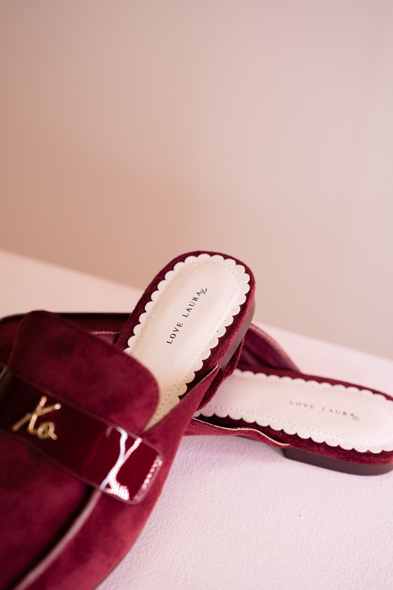 Love Laura Loafer In Burgundy