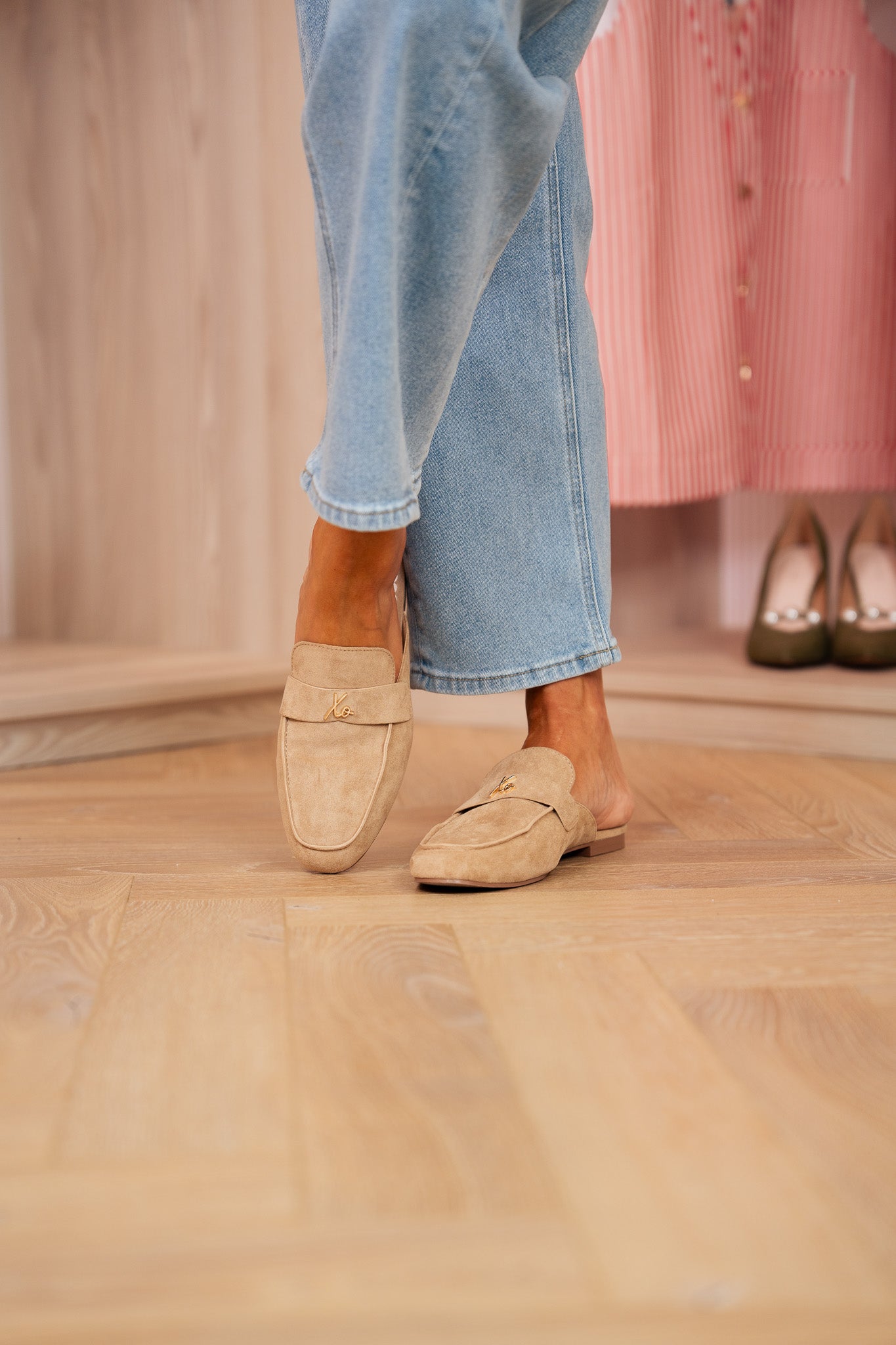 Love Laura Loafer In Sand