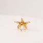 Olive Starfish Ring In Pink