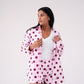 Love Laura Polka Dot Shirt In Pink
