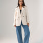 Love Laura Blazer In Neutral