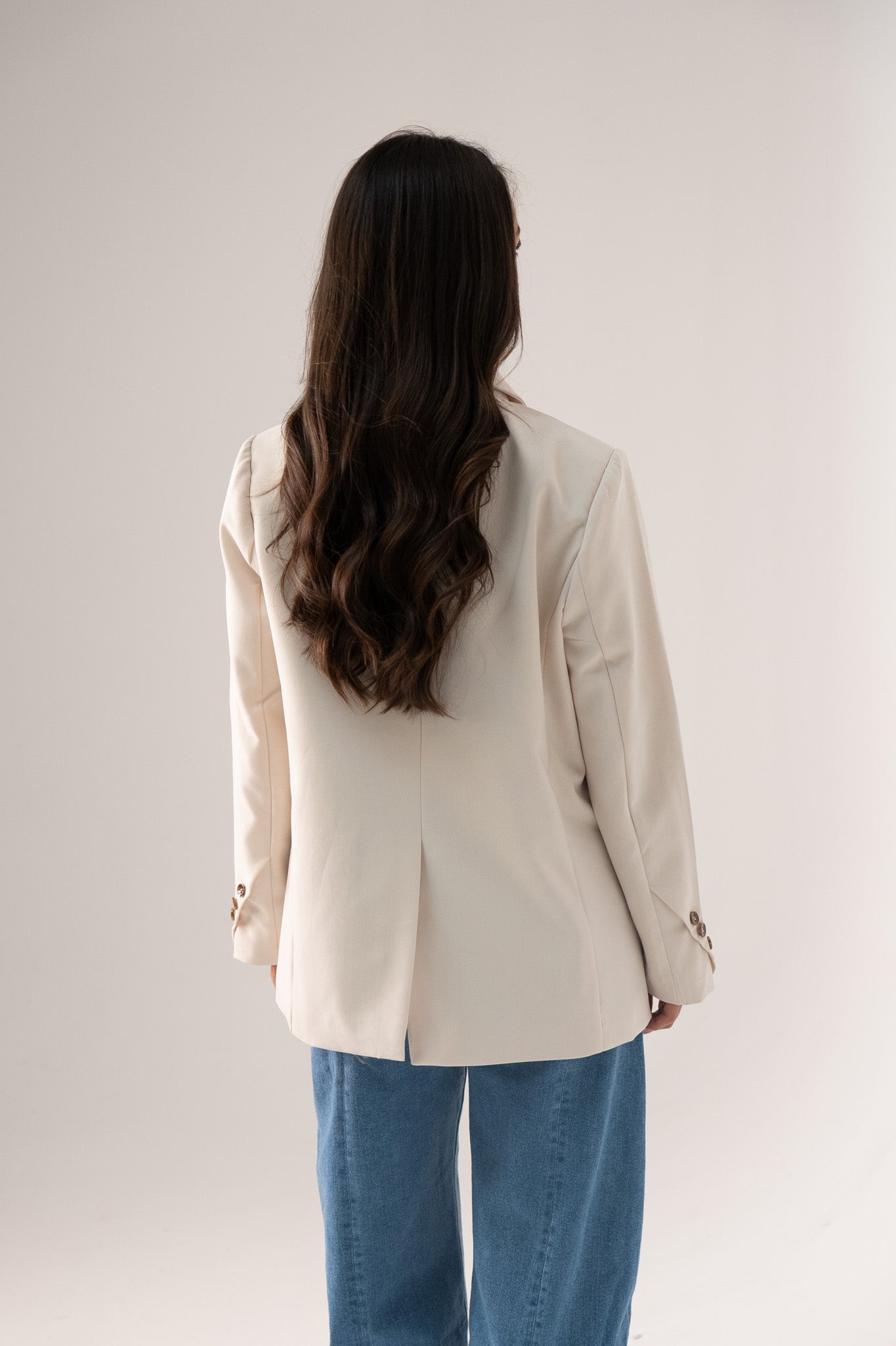 Love Laura Blazer In Neutral