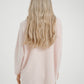 Amber V-Neck Jumper In Blush
